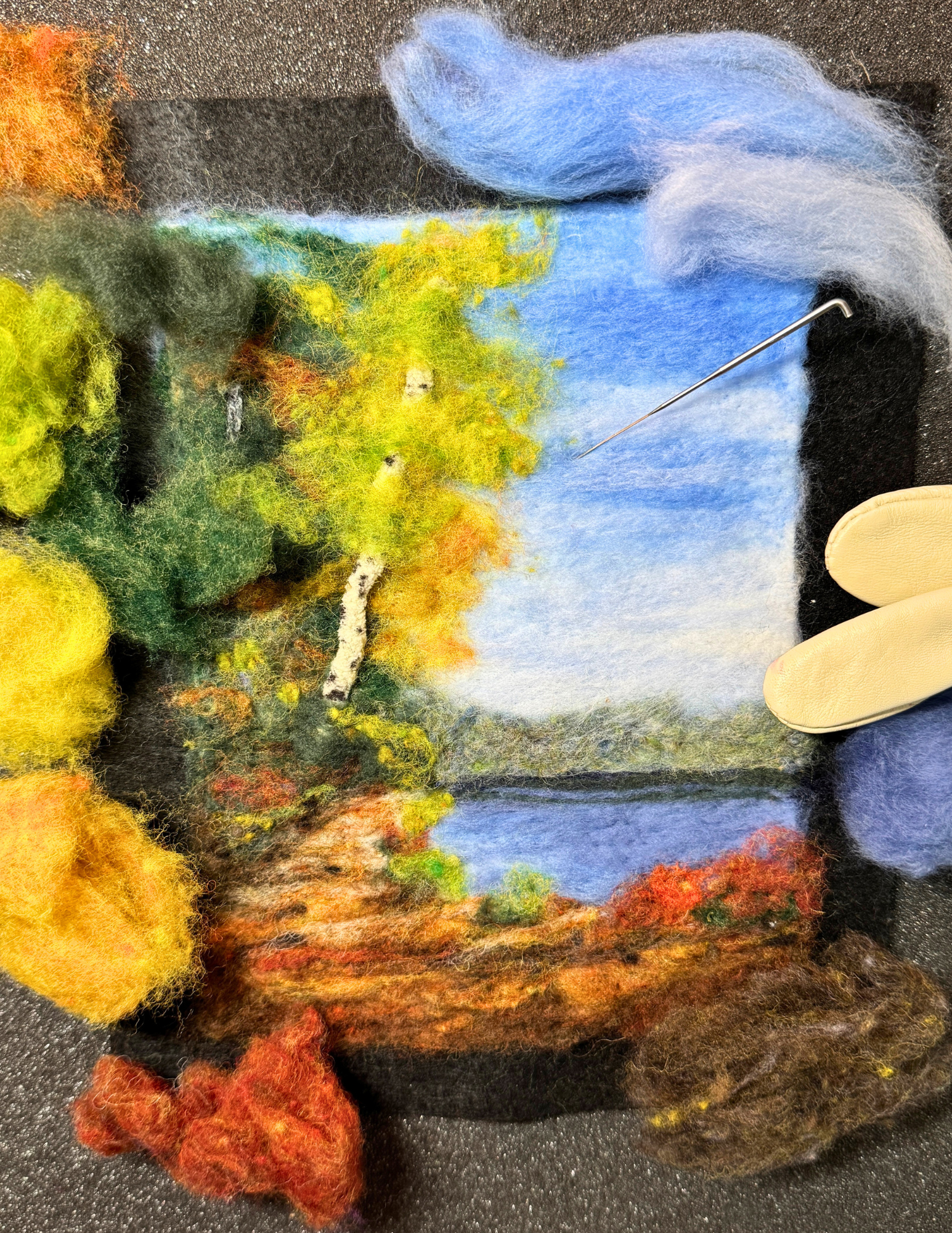 Hands-On Needle Felt Landscape Craft Workshop (10/7/26 - Derry)