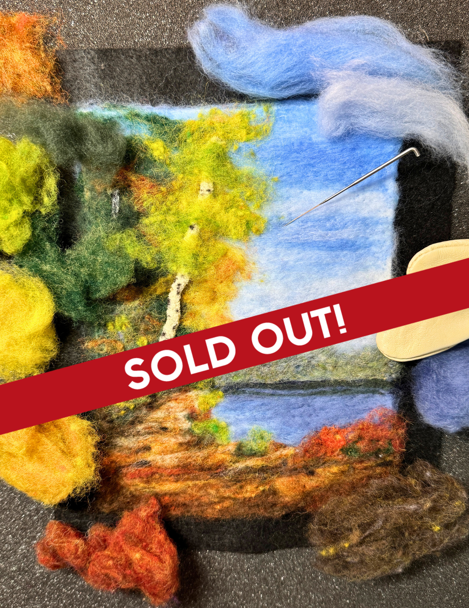 Hands-On Needle Felt Landscape Craft Workshop (10/7/26 - Derry)