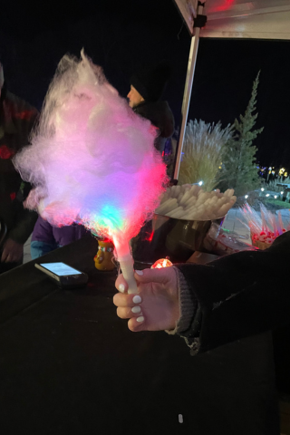 light up cotton candy at labelle lights