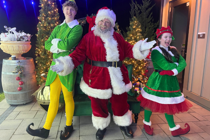 santa 603 at labelle lightsfest