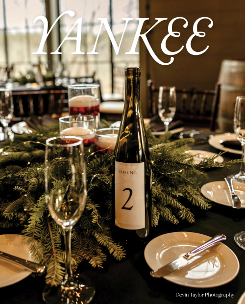 Yankee Magazine’s “New England Holiday Table” Dinner (12/12/26 - Amherst)