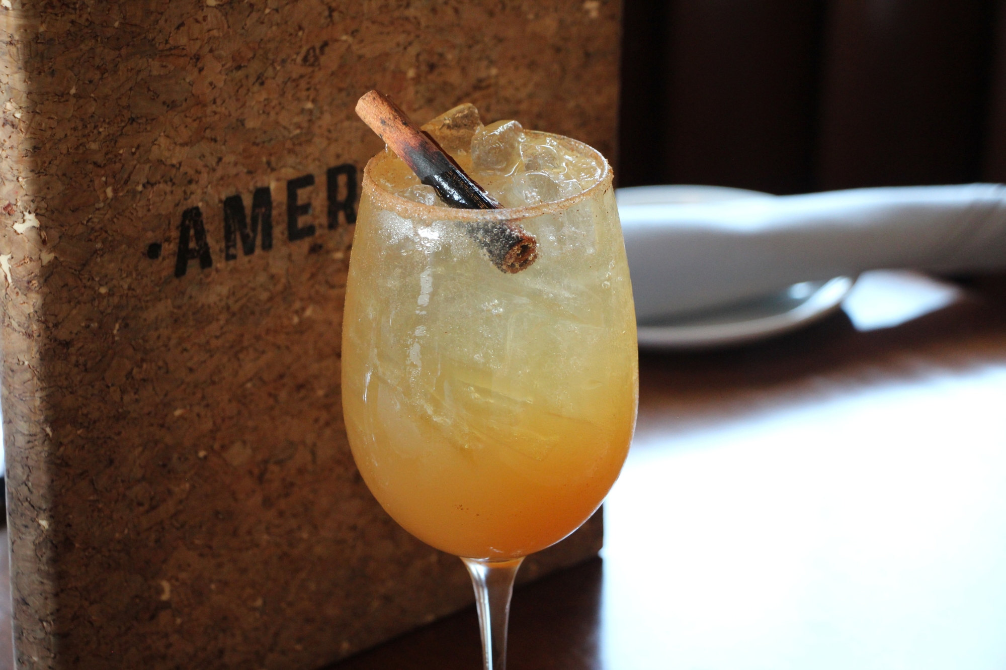 Apple Pie Sangria fall menu 2026 americus restaurant labelle winery
