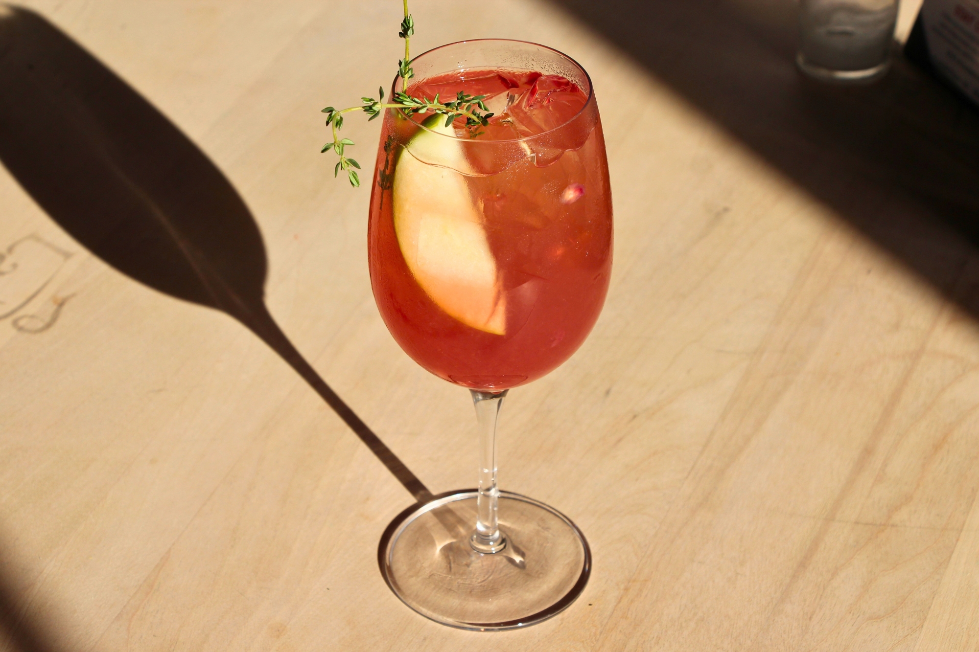Autumn Hugo Spritz the bistro labelle winery fall menu