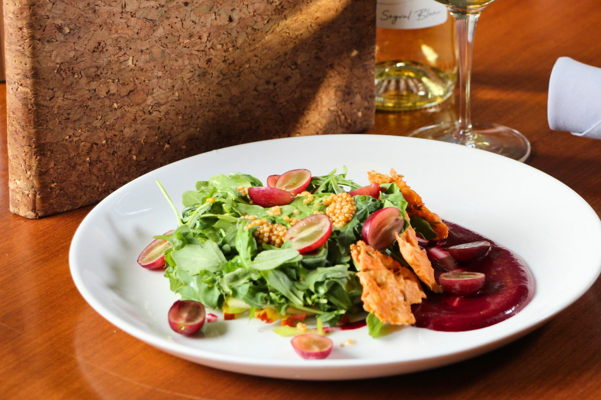 Autumn Jewel Box Salad LaBelle Winery Americus Restaurant fall 2026 menu